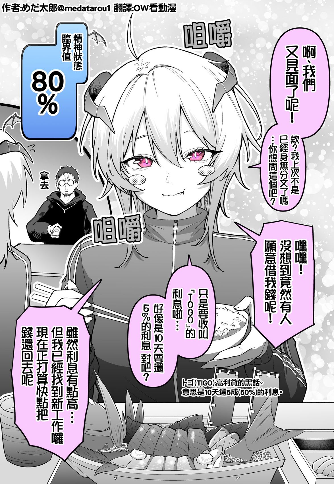 めだ太郎的推特短篇合集 每次见面都越来越濒临极限的业务恶魔小姐3 第1页