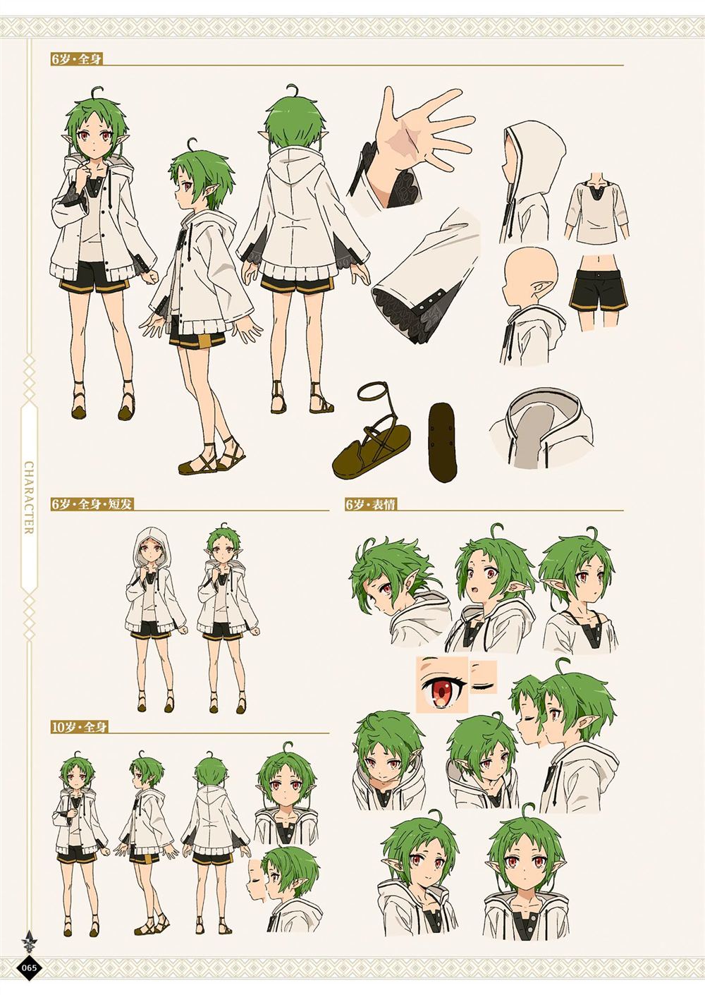 动画 无职转生~到了异世界就拿出真本事~完全设定资料集 第1卷 第67页