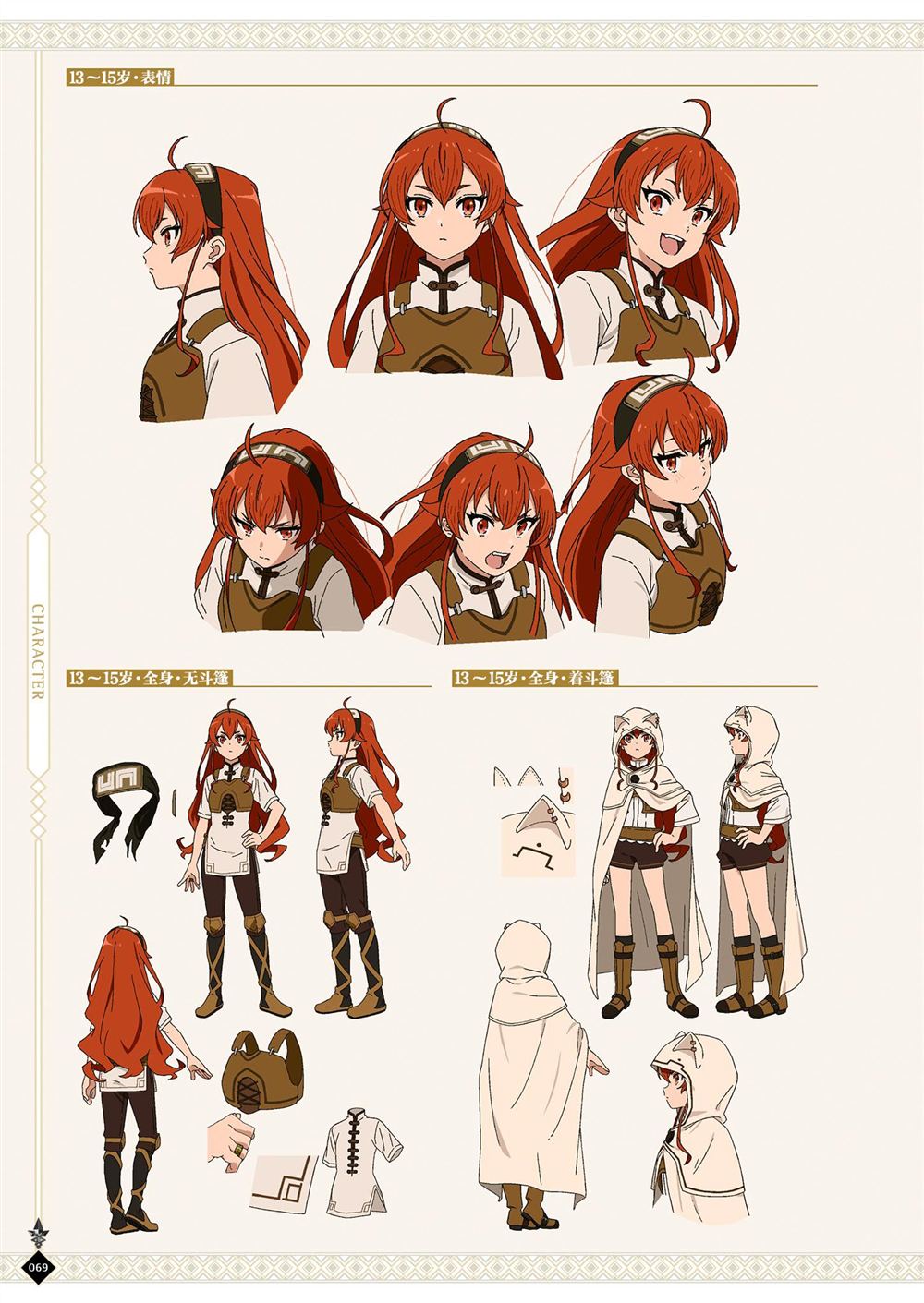 动画 无职转生~到了异世界就拿出真本事~完全设定资料集 第1卷 第71页